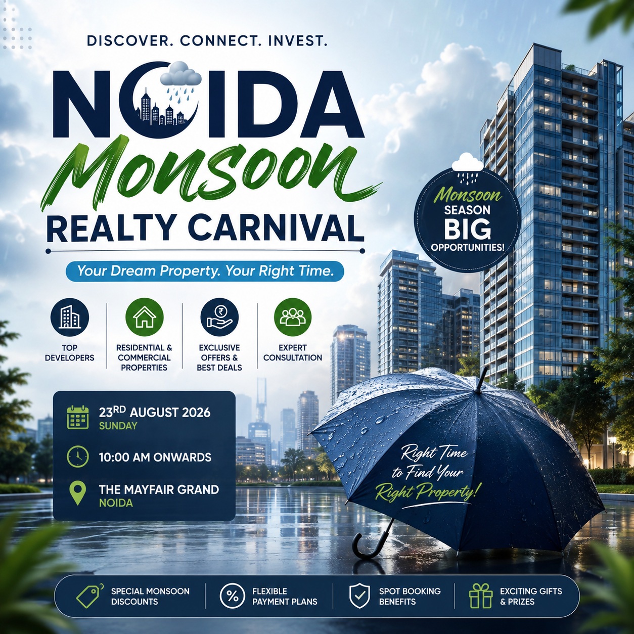 Prop-Keys Consulting Announces Noida Monsoon Realty Carnival at The Mayfair Grand